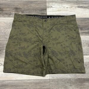Alaskan Hardgear Digital Camouflage Mens 44 Nylon Utility Hiking Tactical Shorts